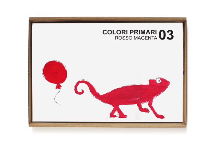 Un camaleonte per introdurre i bambini al laboratorio colore: bianco, nero, colori primari, secondari e temperatura